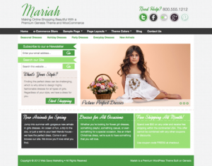 Mariah — Green and Charcoal